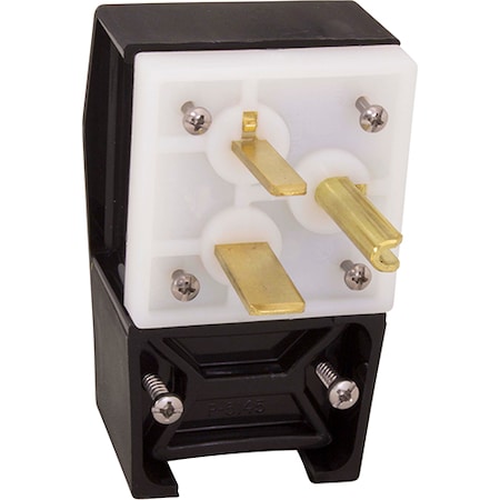 Allpoints 50A-250V 1-Ph Angle Plug  (Nema 6-50P) 8009731